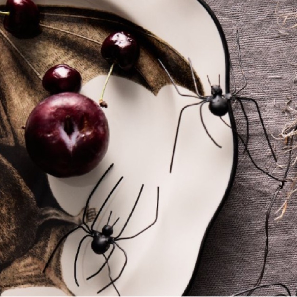 LAST ONE ✨Anthropologie Bat Stoneware Serving Platter - Picture 5 of 6